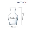 Vin karahvin, 1000 ml