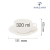 Dove elegantne tass, 320ml