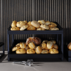 Madeira Black statiiv (2-tasandiline)  574x323x441 mm