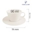 Line elegantne espressotass, 90ml