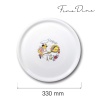 PIZZA TALDRIK TRADITSIOONILINE Ø330MM