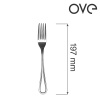 Bologna lauakahvel, OVE, 197 mm, 12tk/pk