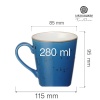 Iris kruus, 280ml