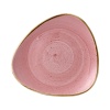 Stonecast Petal Pink kolmnurkne taldrik, 229mm