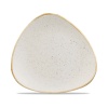 Stonecast Barley White kolmnurkne taldrik, 265mm