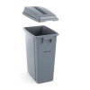 Piklik jäätmekonteiner 60 l, AmerBox, 60L, Helehall, 455x315x(H)580mm