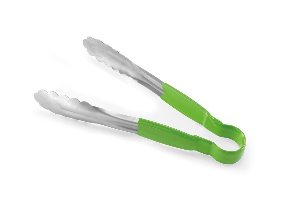 Щипцы сервировочные HACCP 300 мм, HENDI, зеленый, (L)300мм