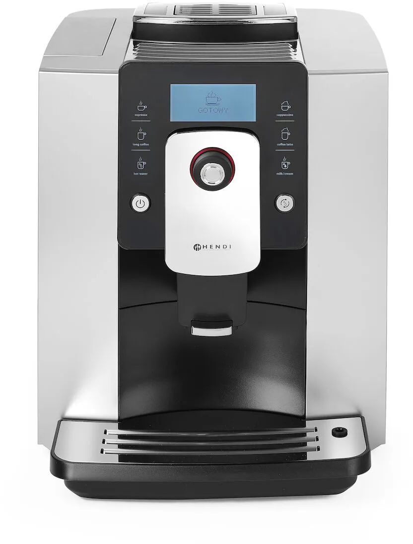Автоматическая кофемашина One Touch, HENDI, серебряный, 230В/1400Вт, 302x450x(H)370мм