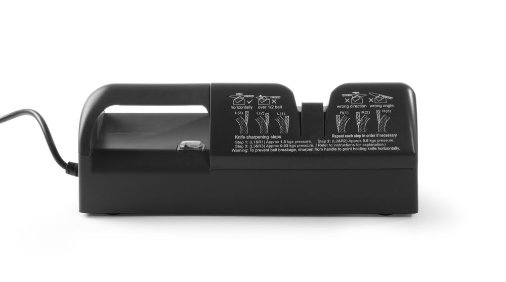 Knife sharpener, HENDI, 230V/50W, 295x110x(H)110mm