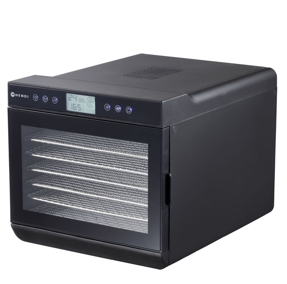 Сушилка для пищевых продуктов, HENDI, Kitchen Line, 7 решеток, 230В/500Вт, 347x505x(H)320мм