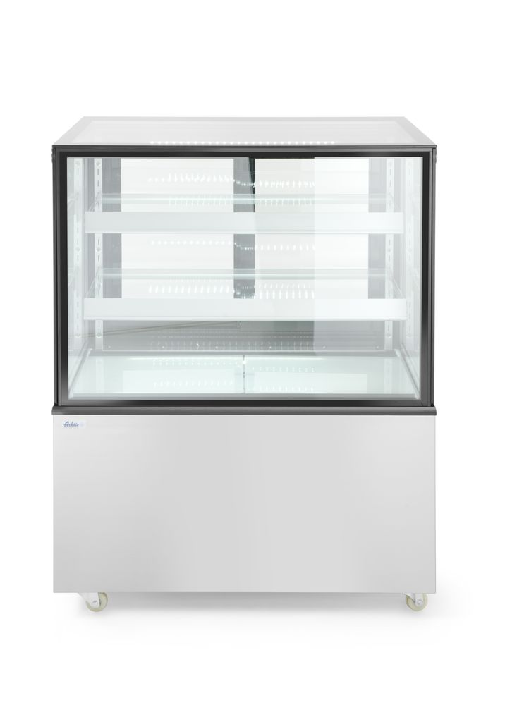 Refrigerated display cabinets with 2 shelves, Arktic, 410L, 230V/490W, 1224x677x(H)1230mm