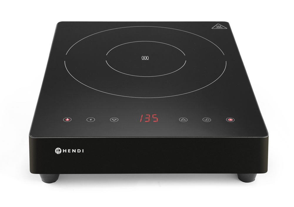 Плита индукционная 3500W, HENDI, Kitchen Line, 230В/3500Вт, 339x444x(H)80мм