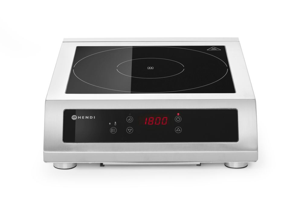 Плита индукционная 3500 D XL, HENDI, Profi Line, 230В/3500Вт, 390x560x(H)120мм