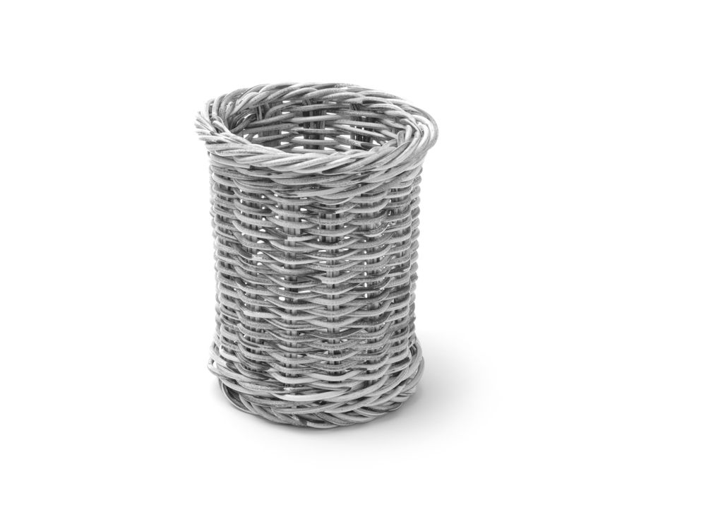 Cutlery basket, HENDI, Light grey, ⌀100x(H)120mm