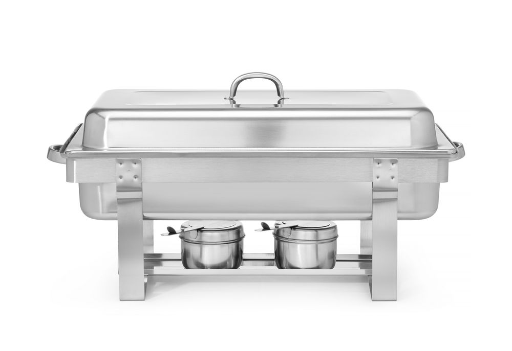 Мармит настольный GN 1/1 - подогрев горючей пастой, HENDI, Kitchen Line, 9л, 585x385x(H)315мм