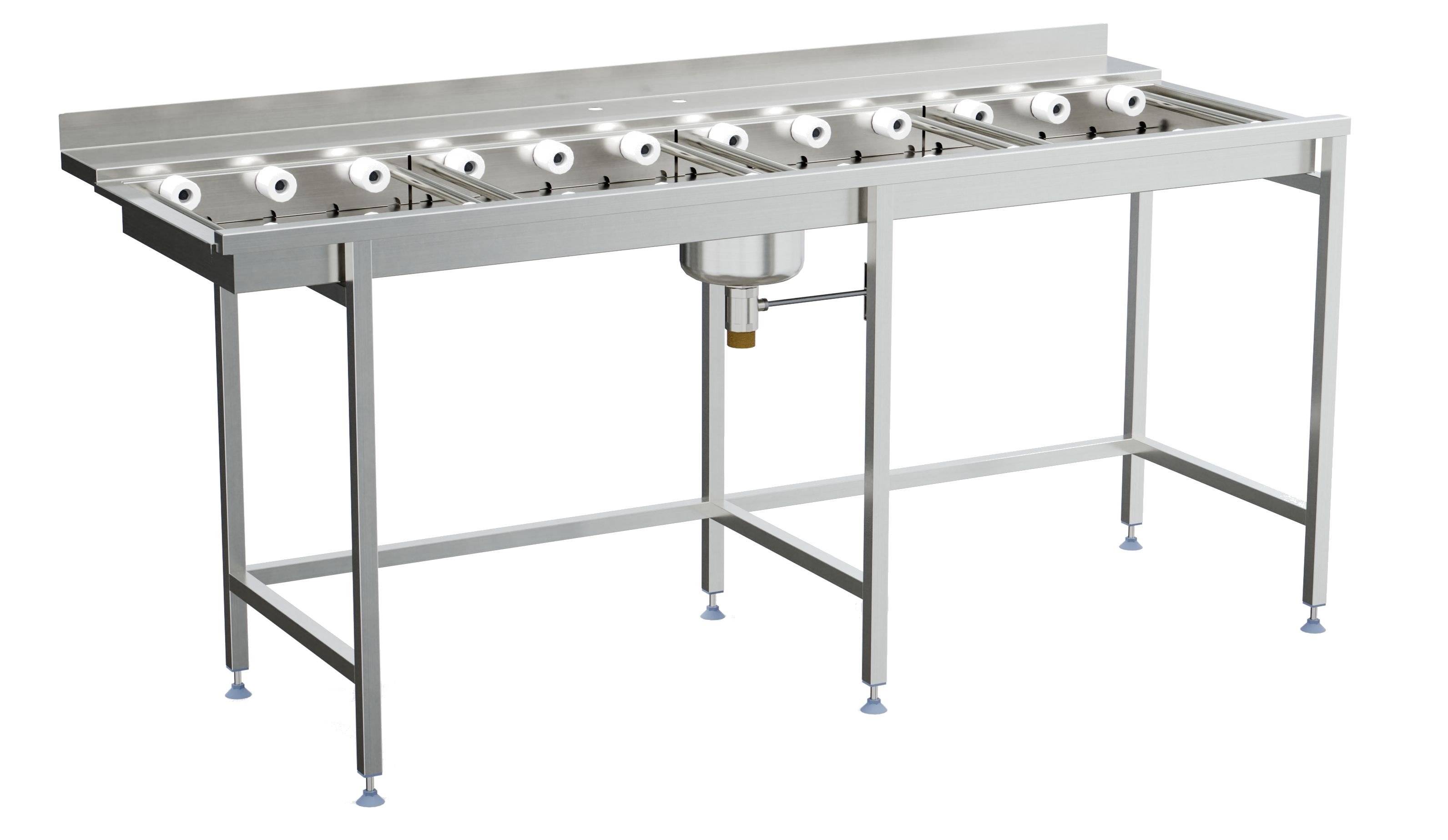 Pre-washing tables